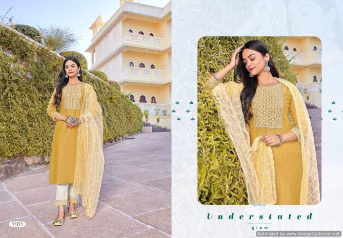 Kasmeera Kasino Exclusive Festive Wear Lucknowi Work Ready Made Collection